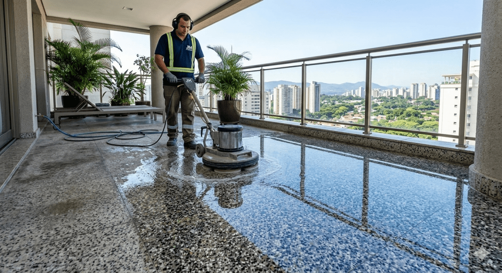 polimento-em-piso-de-granilite-restauracao-terrazzo